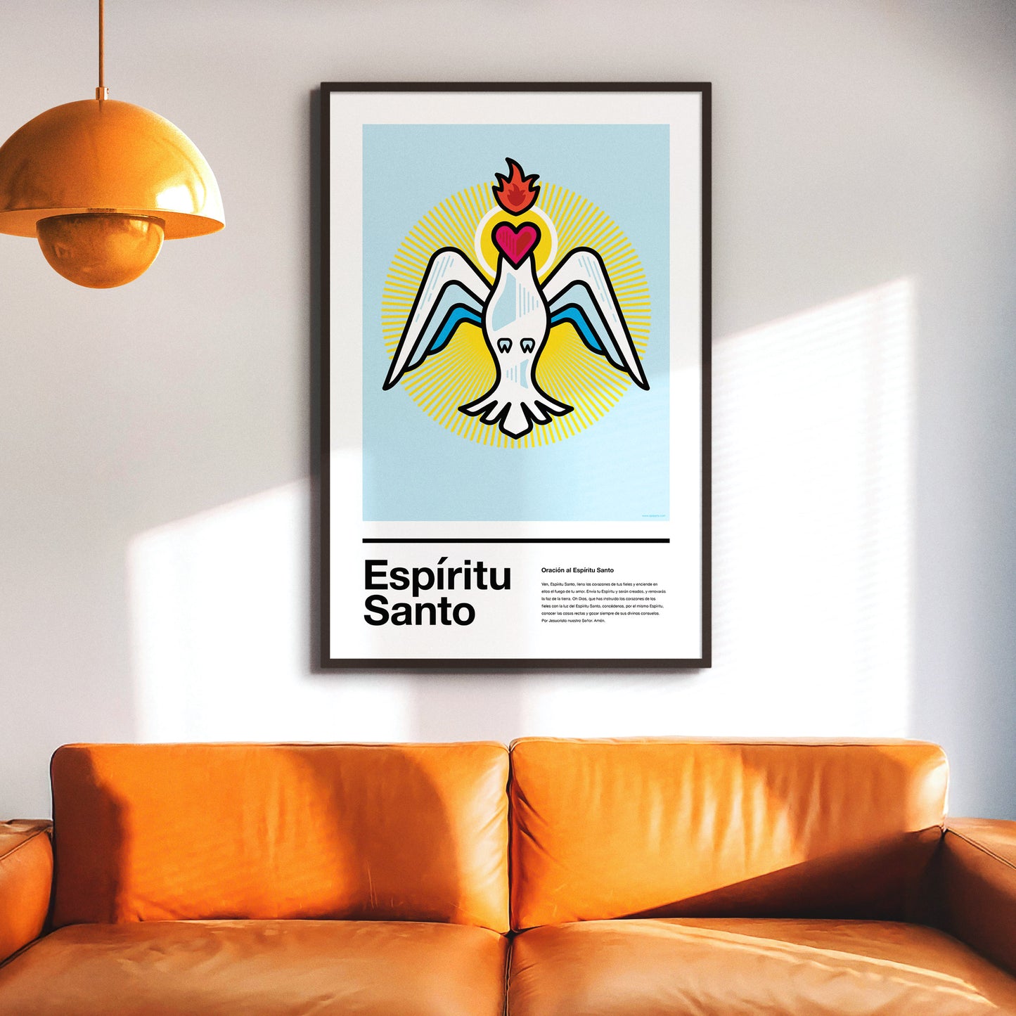 Espíritu Santo - on Blue