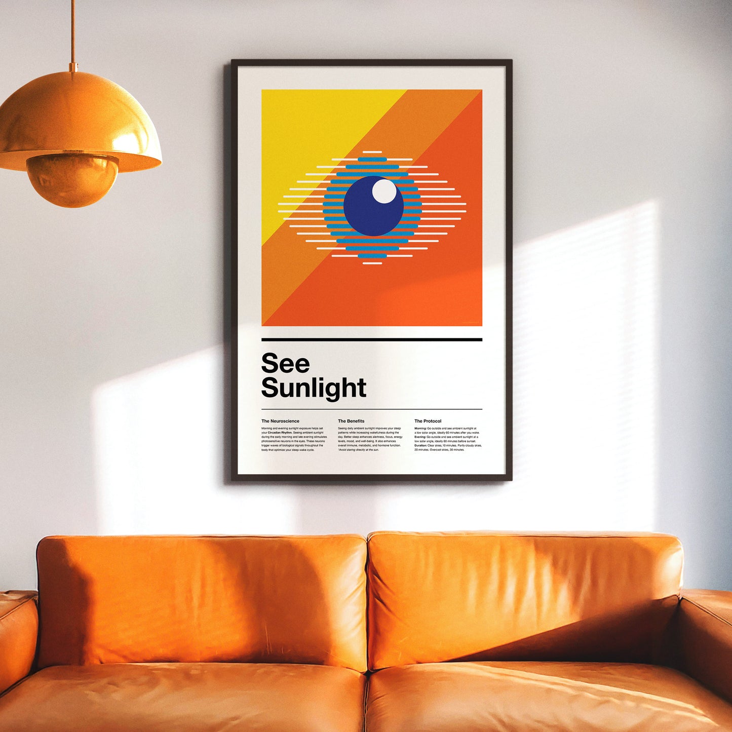 See Sunlight Print - Blue Eye