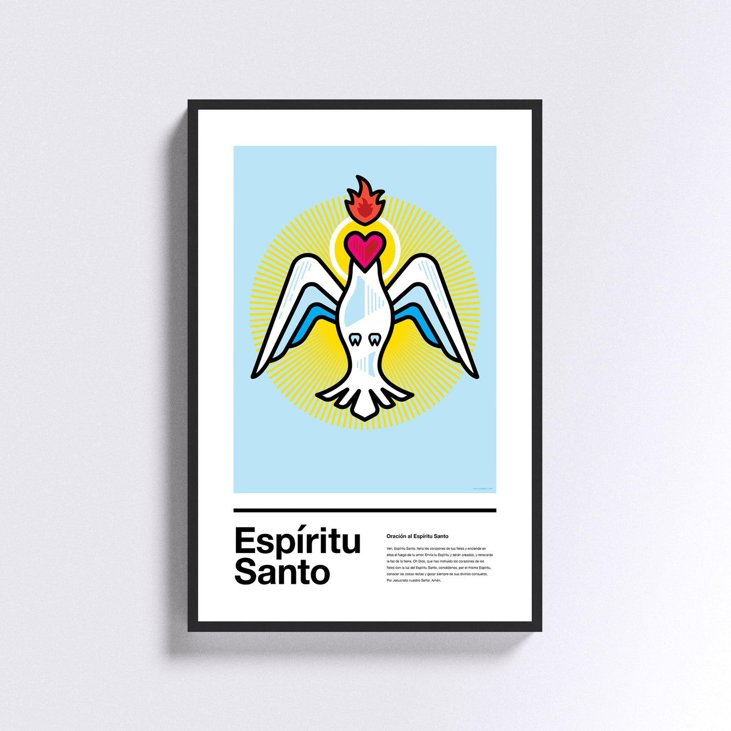 Espíritu Santo - on Blue