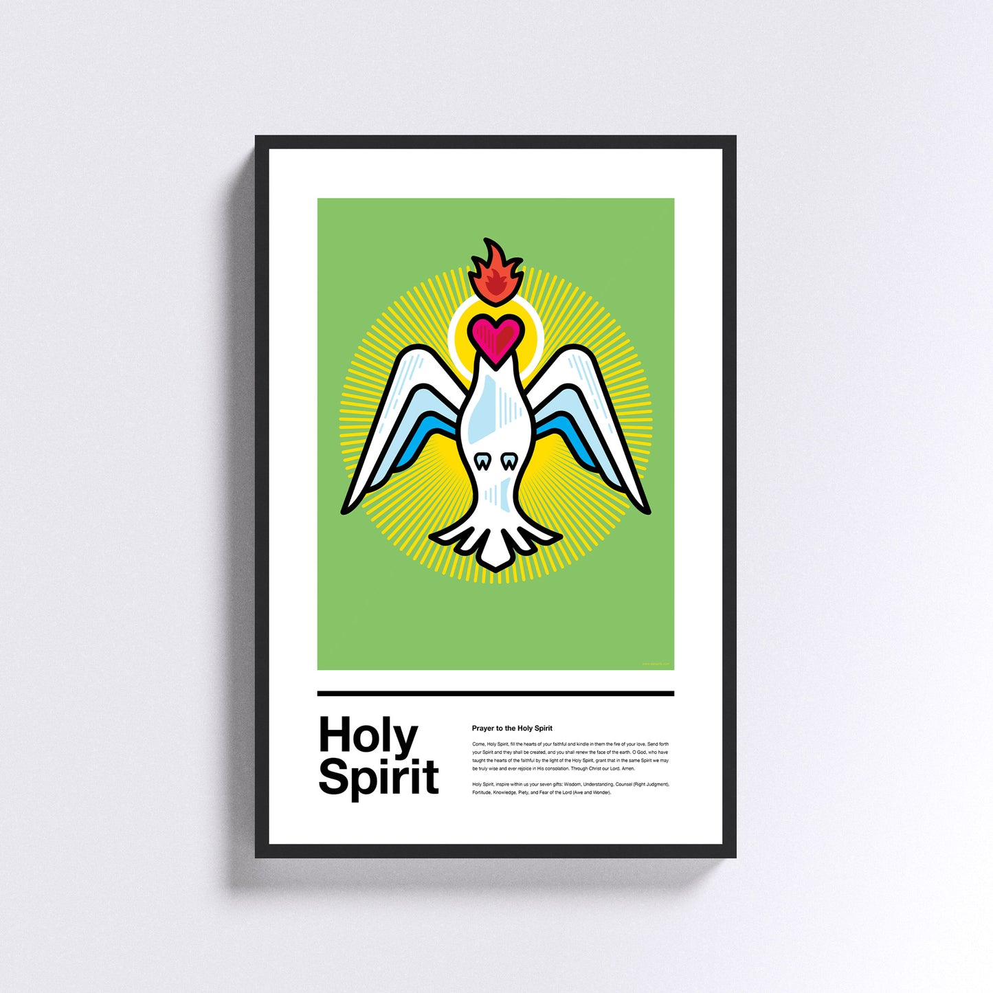 Holy Spirit - on Green