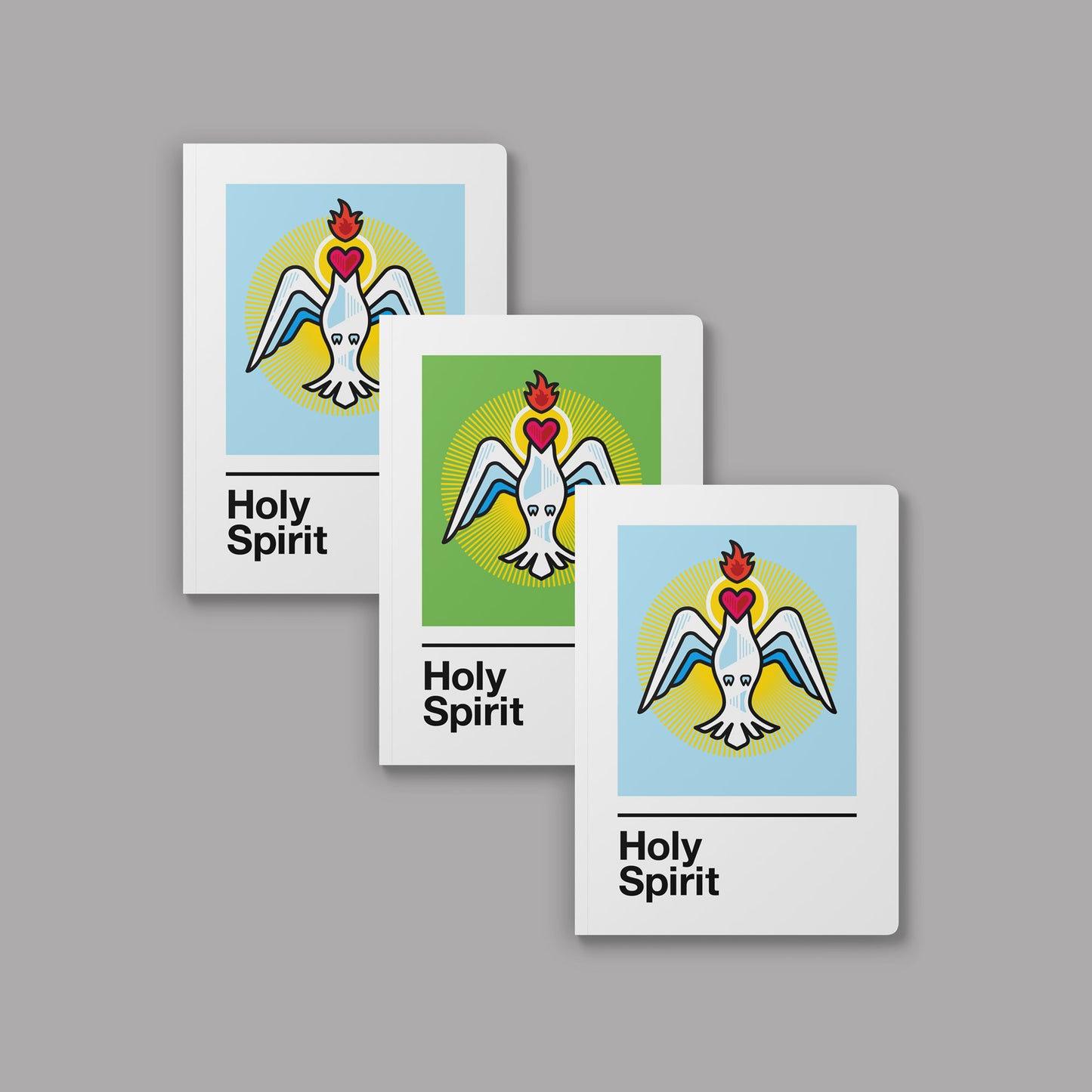 Holy Spirit Journal - on Blue