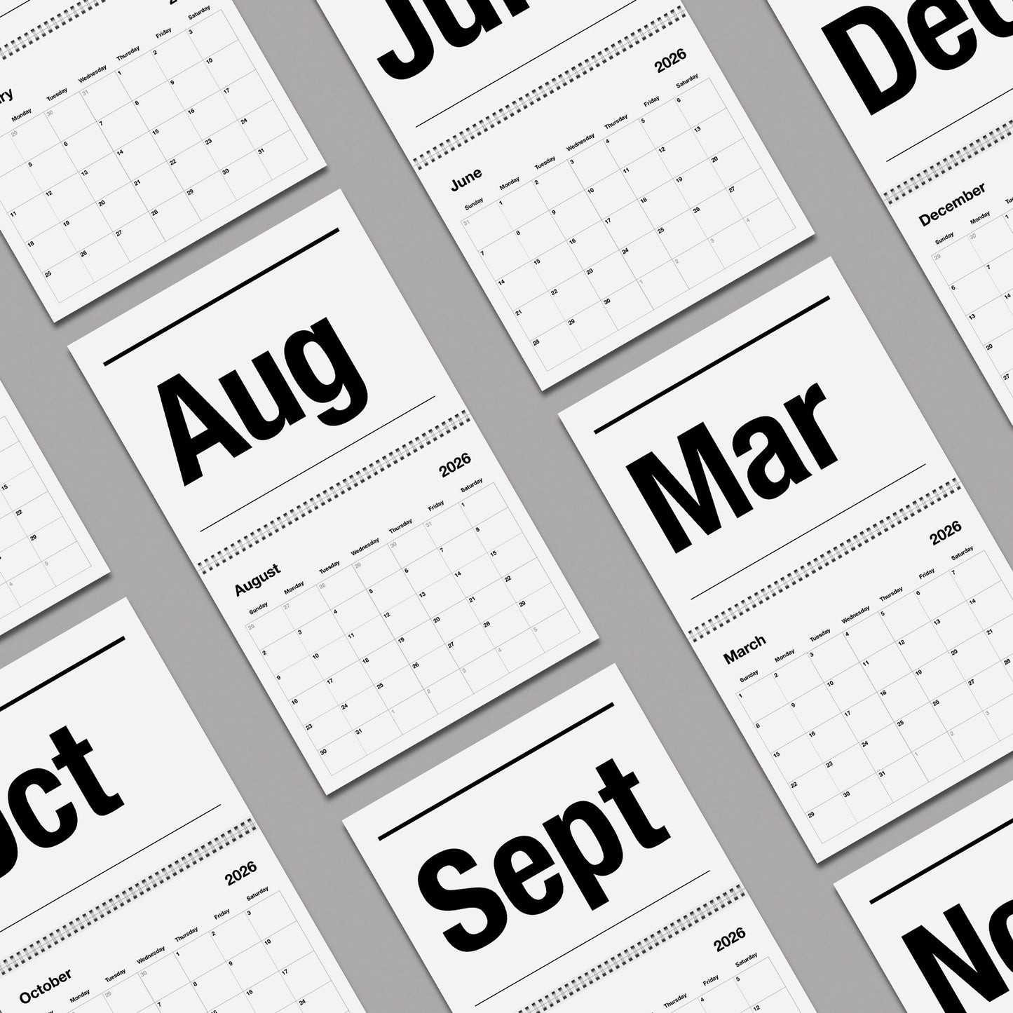 Less is More 2026 Calendar