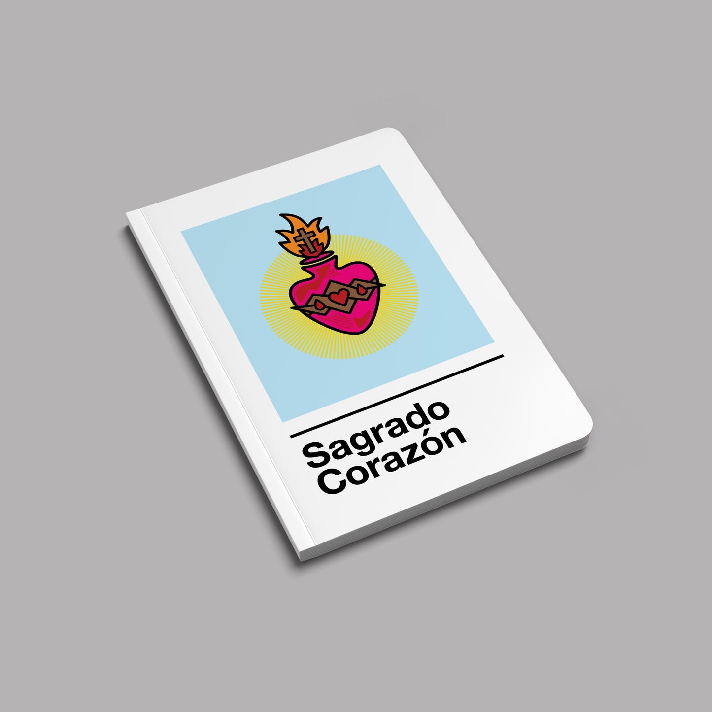 Sagrado Corazón Journal - on Blue