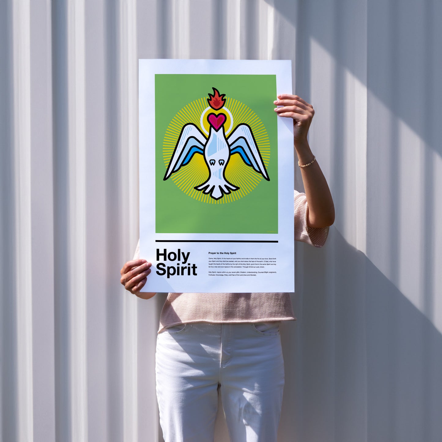 Holy Spirit - on Green