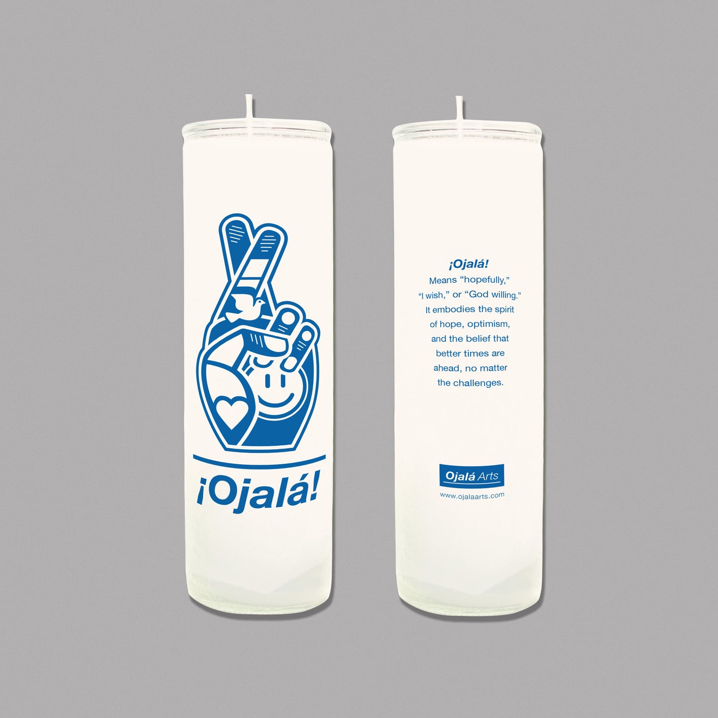 ¡Ojalá! Candle - Blue Ink