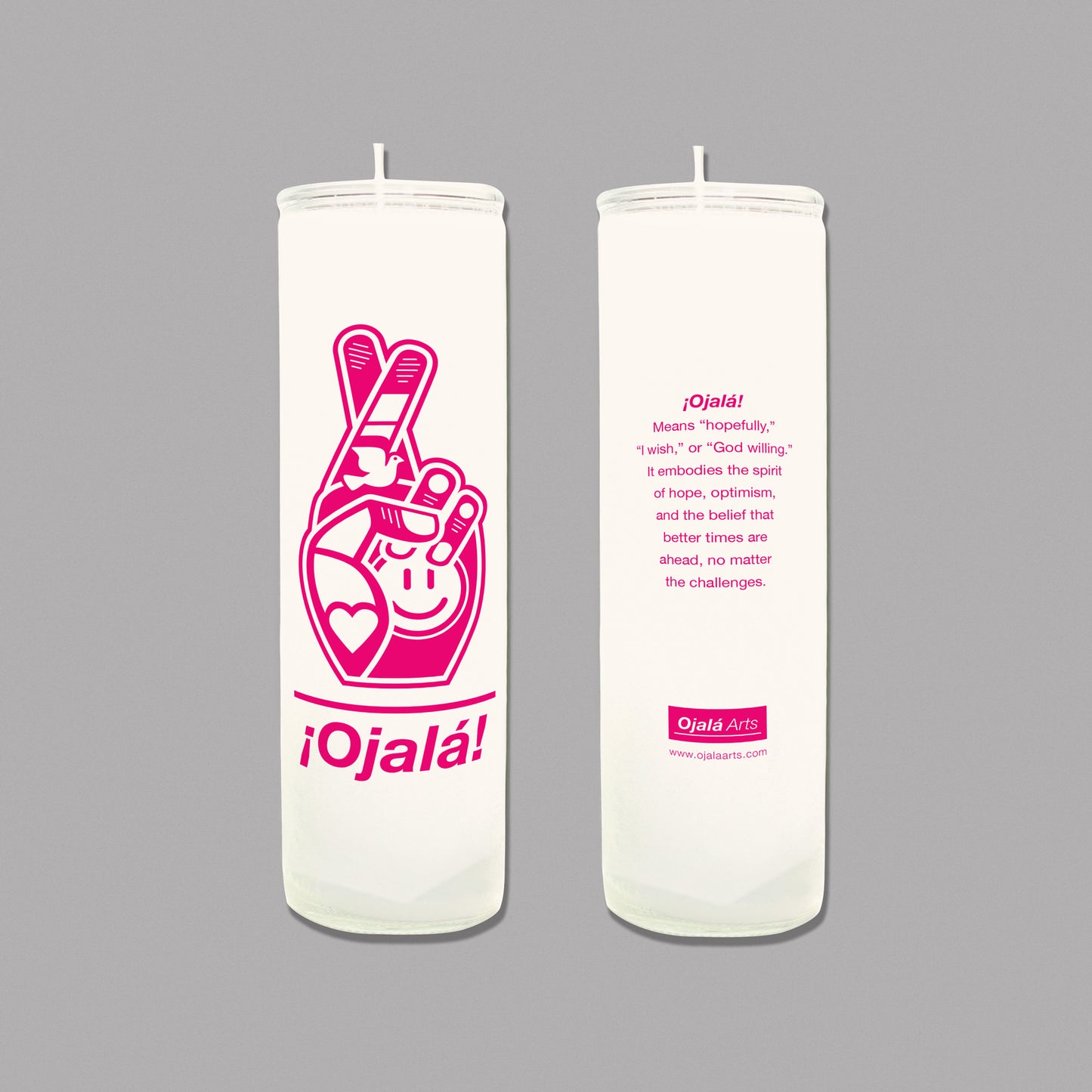 ¡Ojalá! Candle - Pink Ink