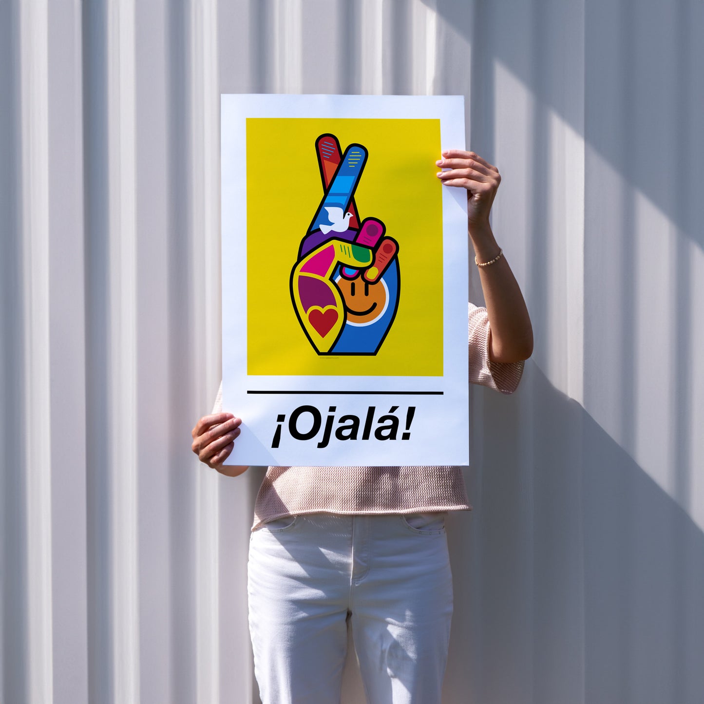 ¡Ojalá! Print - on Yellow