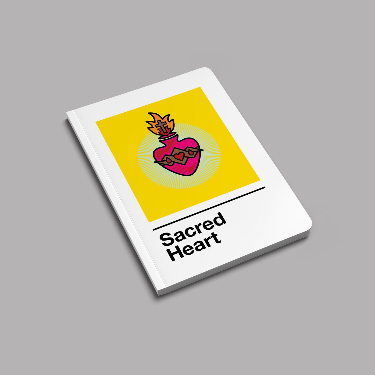 Sacred Heart Journal - on Yellow