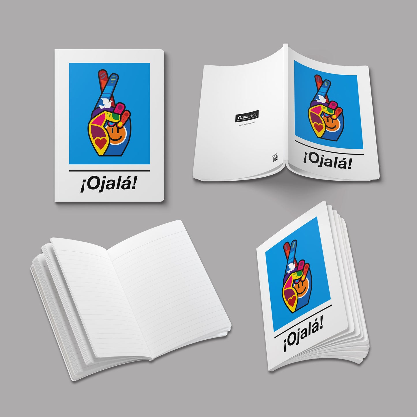 ¡Ojalá! Journal - on Blue