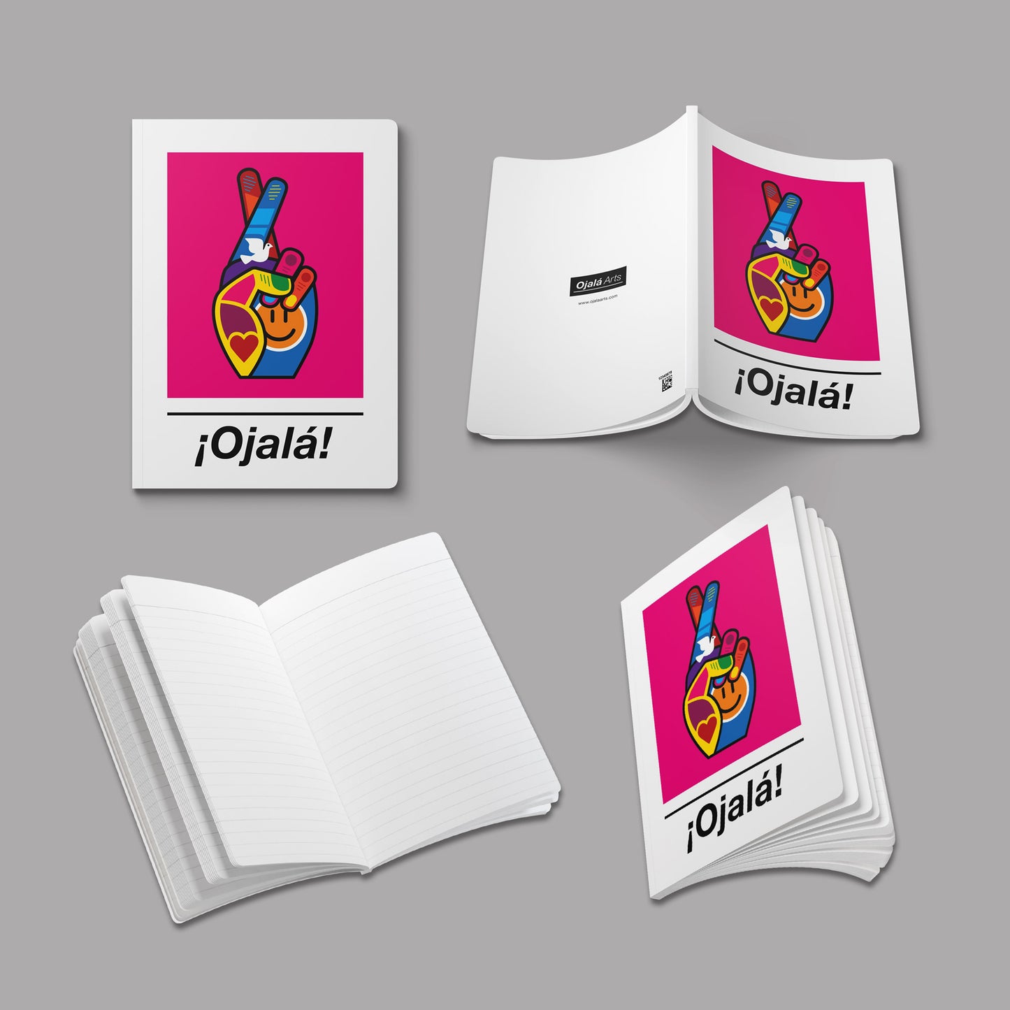 ¡Ojalá! Journal - on Pink