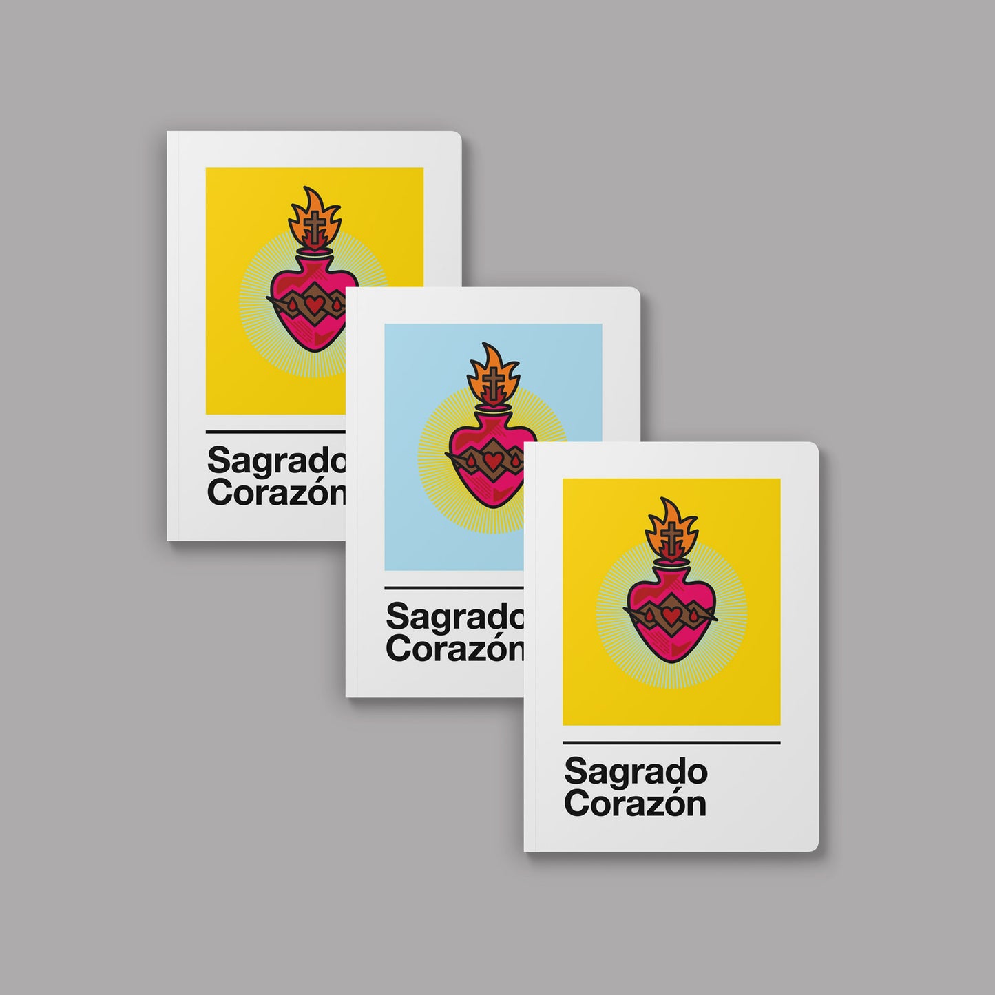 Sagrado Corazón Journal - on Yellow