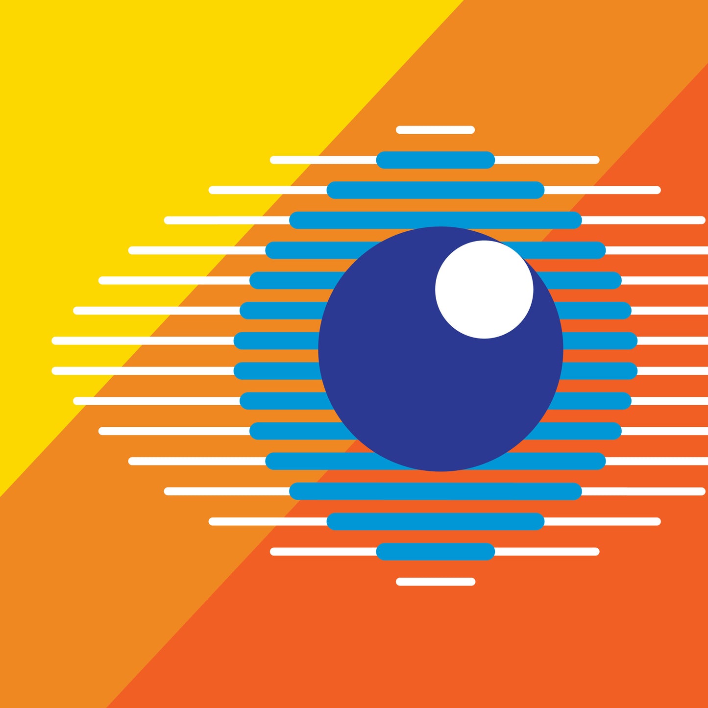 See Sunlight Print - Blue Eye