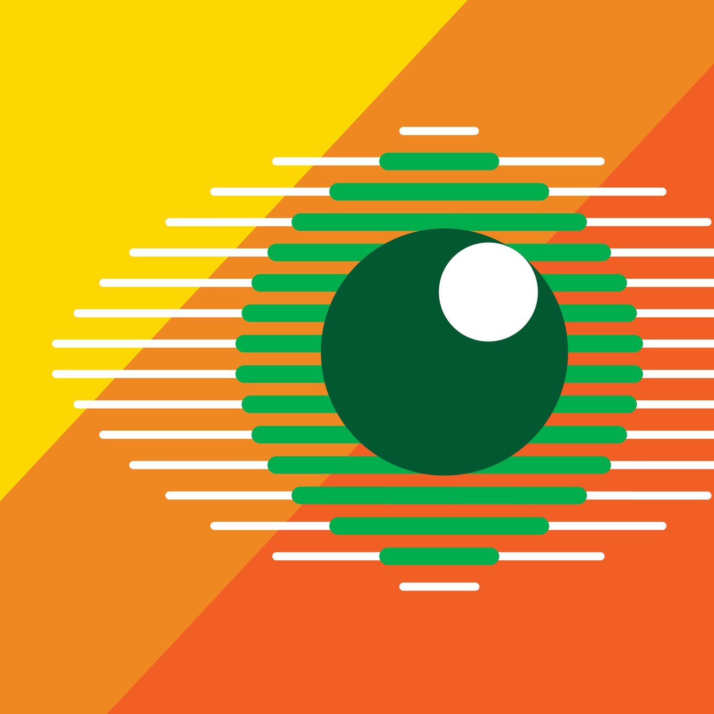 See Sunlight Print - Green Eye