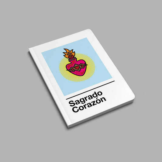 Sagrado Corazón Journal - on Blue