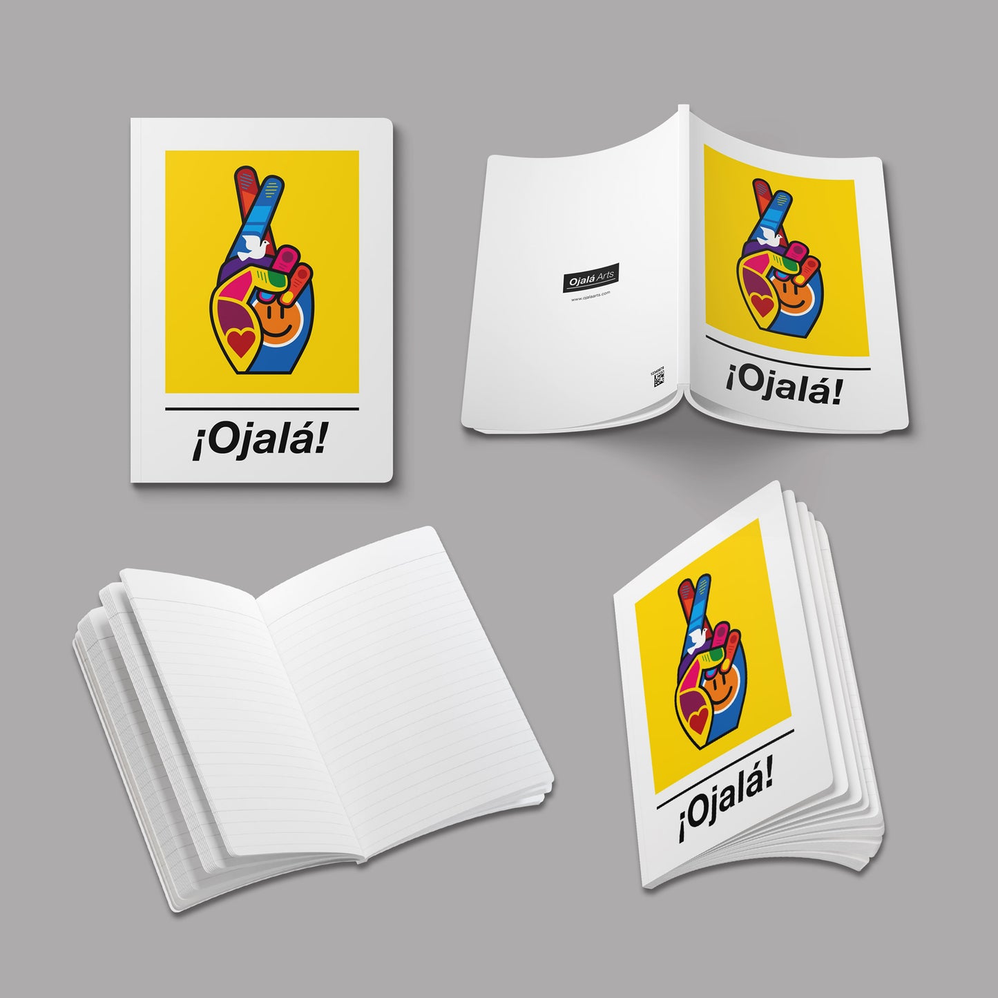 ¡Ojalá! Journal - on Yellow