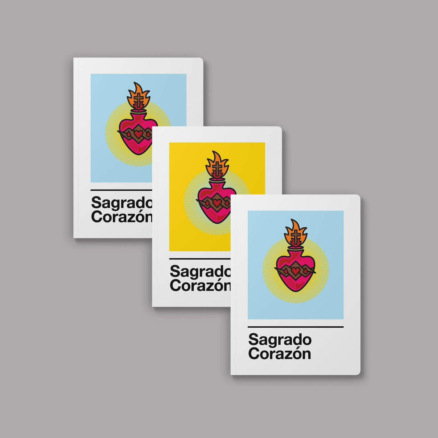 Sagrado Corazón Journal - on Blue